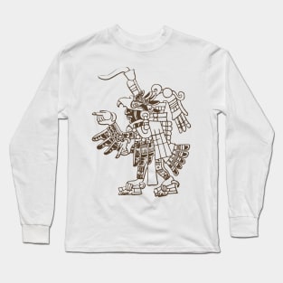 Aztec Warrior Long Sleeve T-Shirt